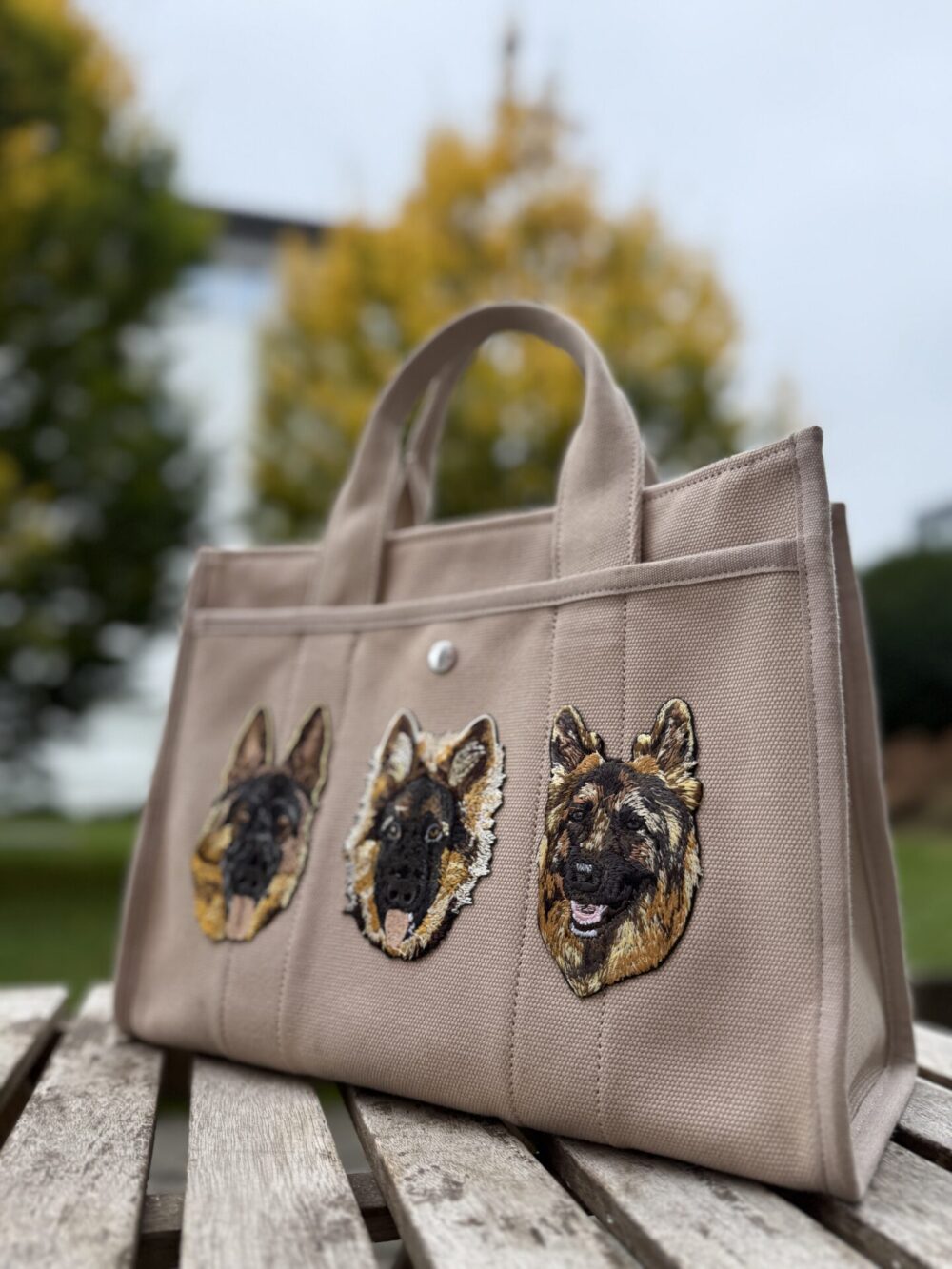 Custom Pet Portrait Embroidered Patch for Your Item - Image 2